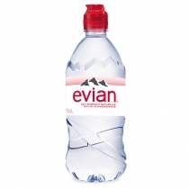 ŪDENS EVIAN NEGĀZĒTS SPORTS, PLASTMASAS PUDELĒ (613020)(014067) +Depozīta TARA JN